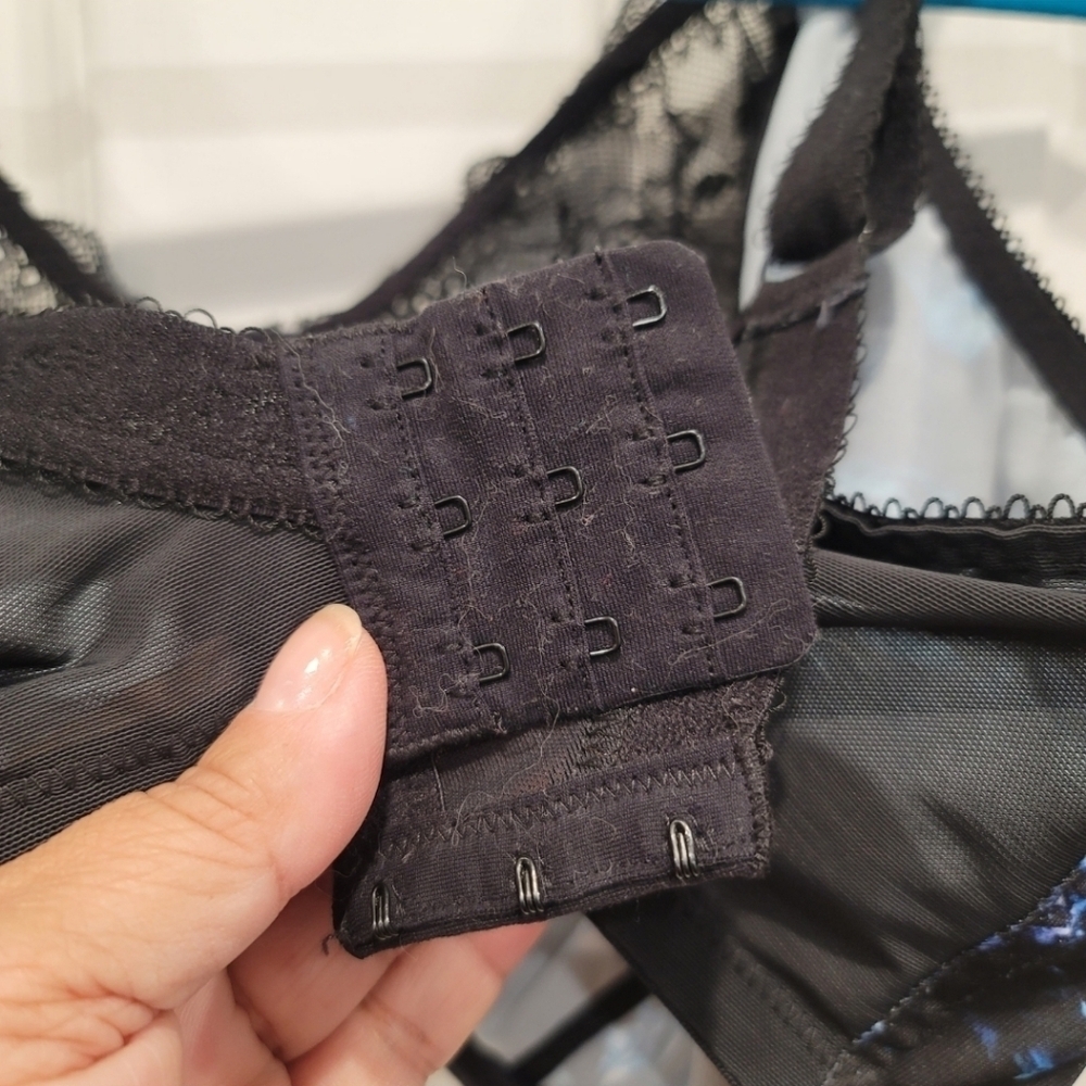 Elomi "Morgan" Stretch Banded Bra Twilight - 38K - Picture 7 of 7